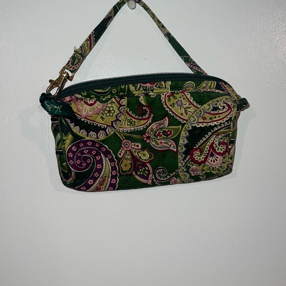 Retired “Chelsea Green” Vera Bradley Wristlet